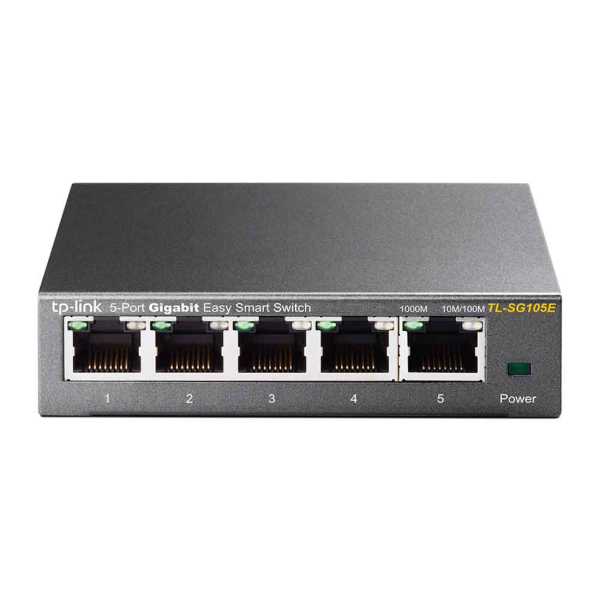 Imagem de SWITCH EASY SMART 5 PORTAS TP-LINK TL-SG105E